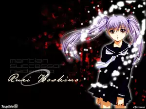 Martian Successor Nadesico, warkocz, dyskoteka, kobieta