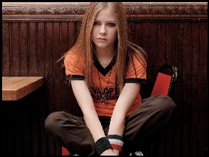 T-shirt, Avril Lavigne, Pomarańczowy