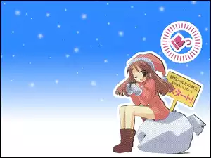 niebo, Suzumiya Haruhi No Yuuutsu, dziewczyna