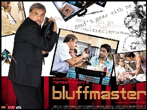 zdjęcia, Abhishek Bachchan, Bluffmaster, Boman Irani