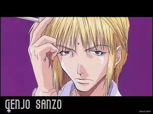 Saiyuki, sanzo, papieros, genjo