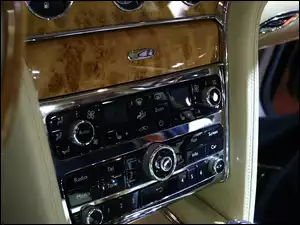 Klimatyzacji, Bentley Mulsanne, Panel