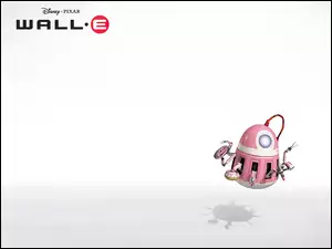 urządzenie, Wall E, różowe