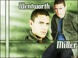 Wentworth Miller, zielona kurtka