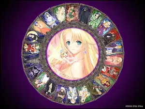 dziewczyna, Arcana, karty