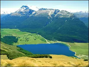 Jezioro, Nowa Zelandia, Góra