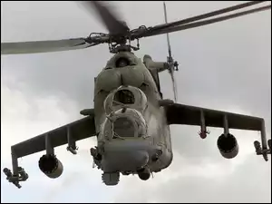 Mil Mi-24, Helikopter, Bojowy