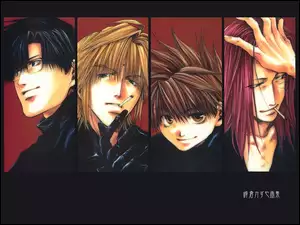Saiyuki, postacie, ludzie, papieros