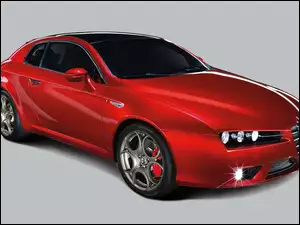 Hamulcowe, Alfa Romeo Brera, Zaciski
