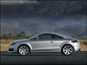 Lewy Profil, Srebrne, Audi TT