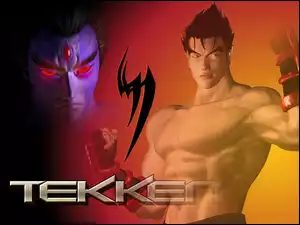 Tekken, tors, mężczyzna, postać, twarz
