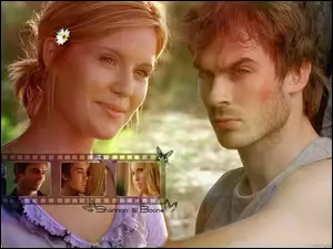 Filmy Lost, stokrotka, Ian Somerhalder, Maggie Grace