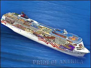 Pride of America, Model, Schemat