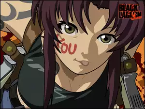 twarz, Black Lagoon, dziewczyna