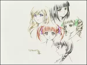 kitki, Maria - Sama Ga Miteru, dziewczyny