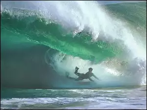 fala, Windsurfing, deskamorze