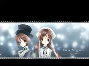ludzie, Rozen Maiden, happy