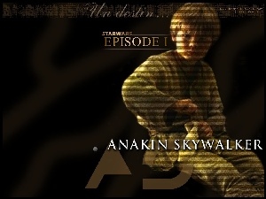 Star Wars, napisy, Jake Lloyd, siedzi