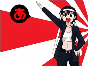 napis, Azumanga Daioh, postać