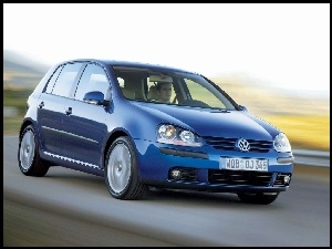 Volkswagen Golf 5, Niebieski