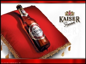 butelka, Piwo Kaiser, Poduszka