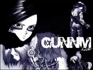 dziewczyny, Battle Angel Alita, napis