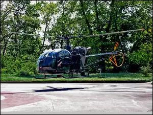 Brazos, Alouette II, Helicopters, AS-313