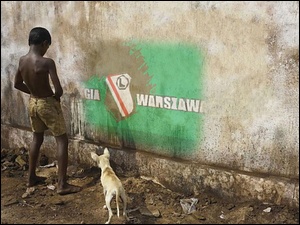 Legia, Chłopak, Graffiti