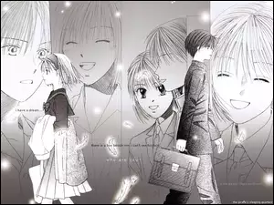 Kareshi Kanojo No Jijyou, ludzie, kartka, komiks