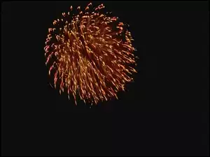 fajerwerki, 3D, Wektorowa