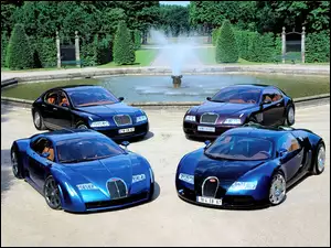 Chiron, Veyron, EB 118, EB 218