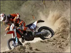 KTM 125 EXC, Teren