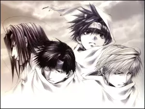 Saiyuki, rozmycie twarzy