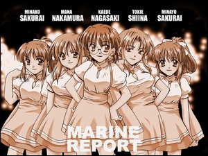 kobiety, Marine Report, ludzie