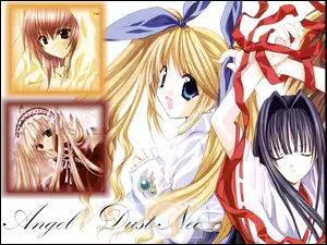 Angel Dust Neo, twarze, dziewczyny, zdjęcia