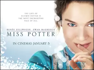 Miss Potter, napisy, Renee Zellweger, twarz