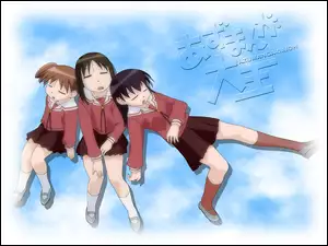 napis, Azumanga Daioh, dziewczyny