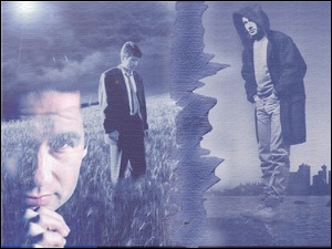 kaptur, David Duchovny, płaszcz