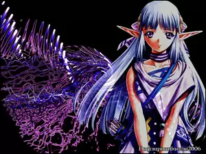 grafika, Ys Vi The Ark Of Napishtim, kobieta, manga, postać