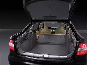 Bagażnik, Skoda Superb, Widok