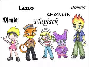 rysunek, Postacie, Cartoon Network