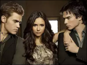 Wampirów, Nina Dobrev, Ian Somerhalder, Paul Wesley, Pamiętnik