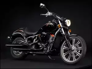 Rury, Kawasaki VN900 Custom, Czarne