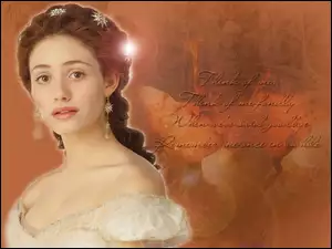 wiersz, Phantom Of The Opera, piękna, Emmy Rossum, światełko