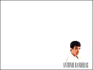 strój, Antonio Banderas, biały