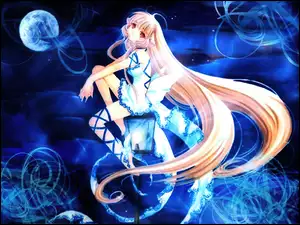 włosy, Chobits, kobieta