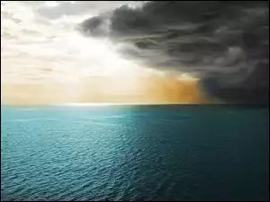 Ocean, Czarne, Chmury