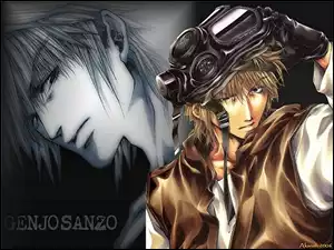 Saiyuki, postać, genjo, maska