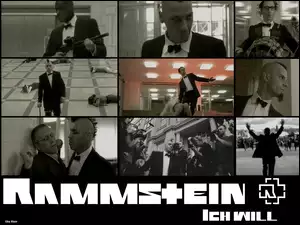 Rammstein, zdjęcia, broń, film