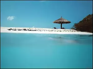 Parasolka, Morze, Plaża